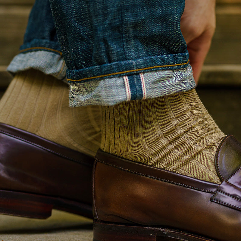 Dress socks with jeans